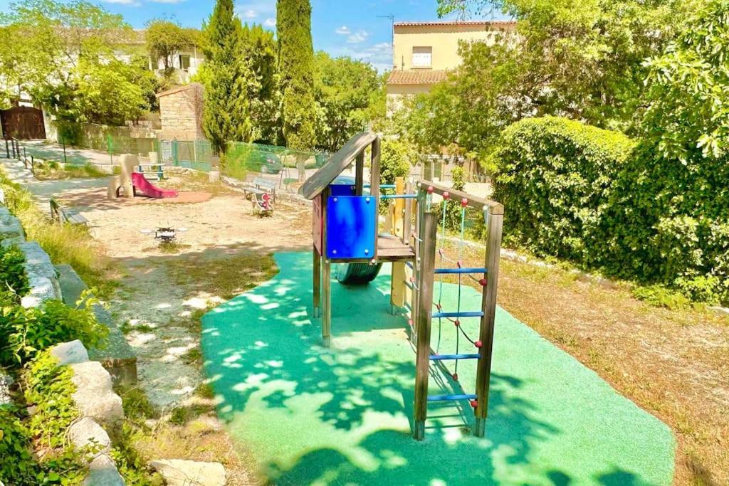 Appart Independent Garden Pool & Spa Sussargues Luaran gambar